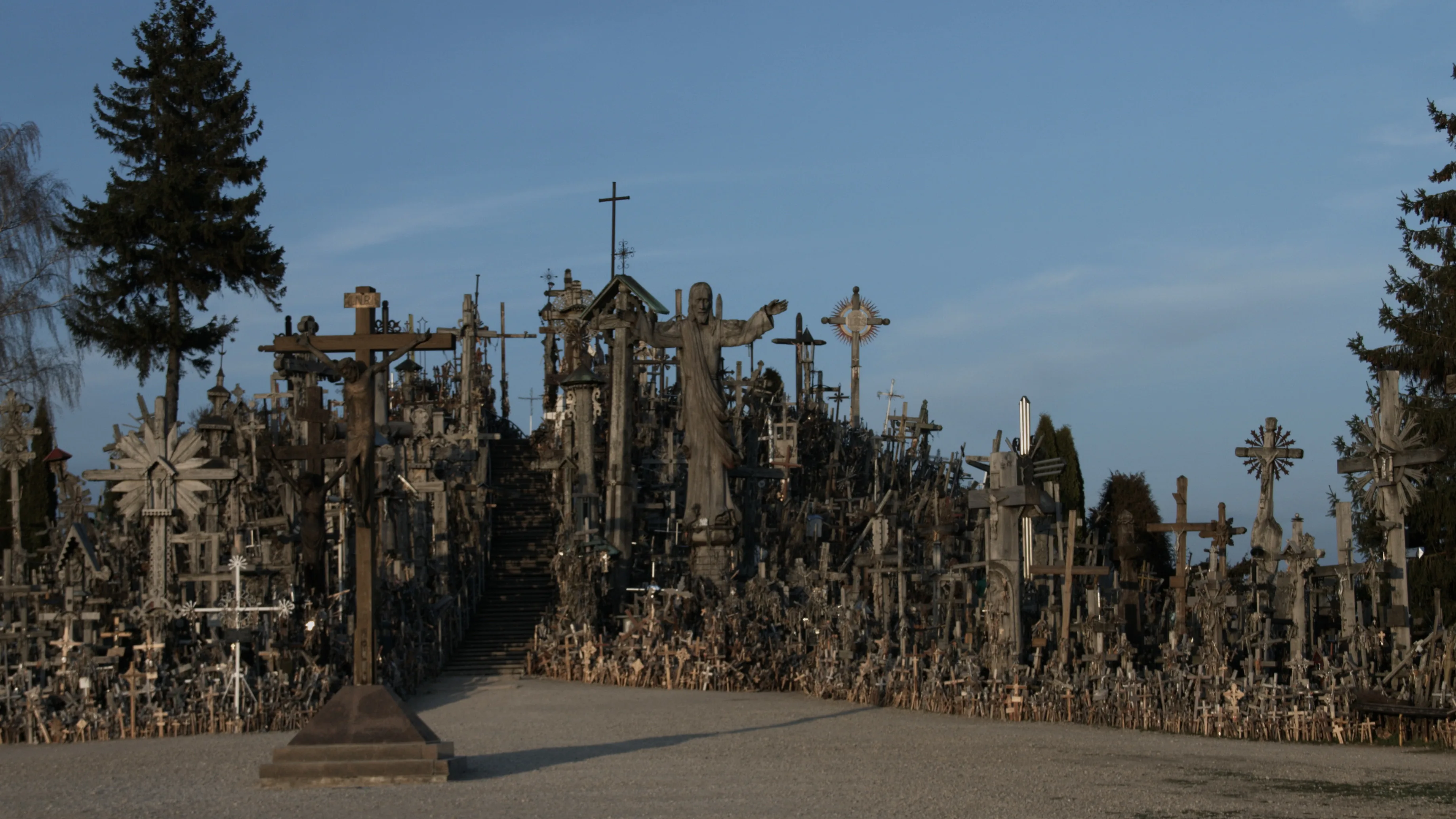 Down the Hill of Crosses behind the scenes still 3