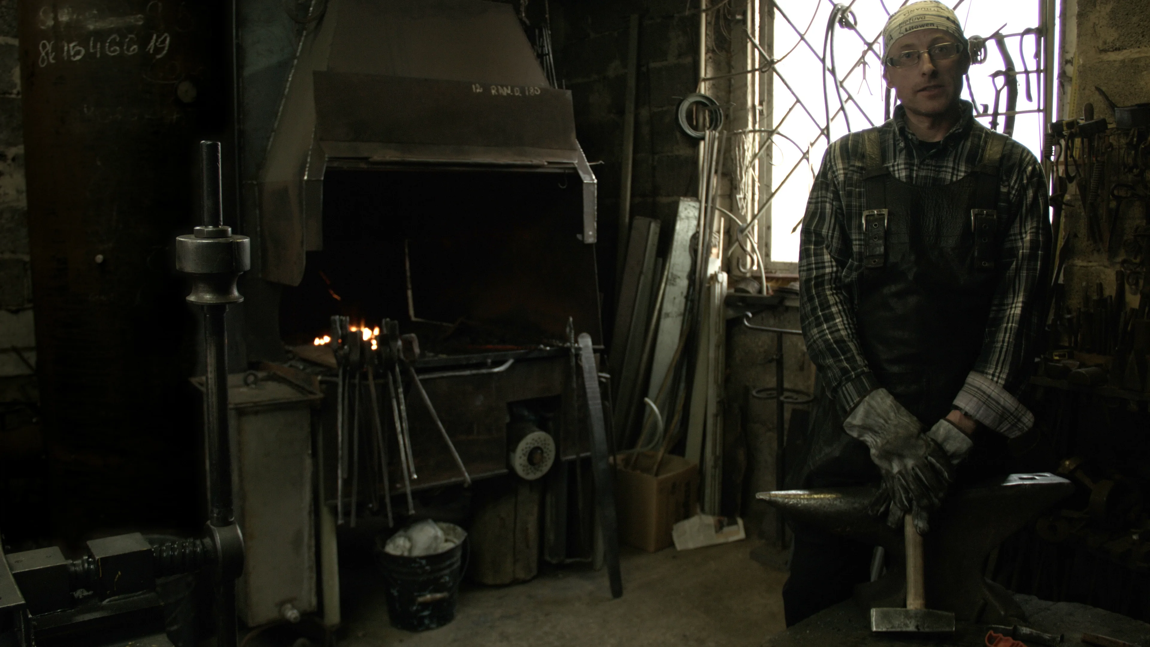 Down the Hill of Crosses behind the scenes still 7