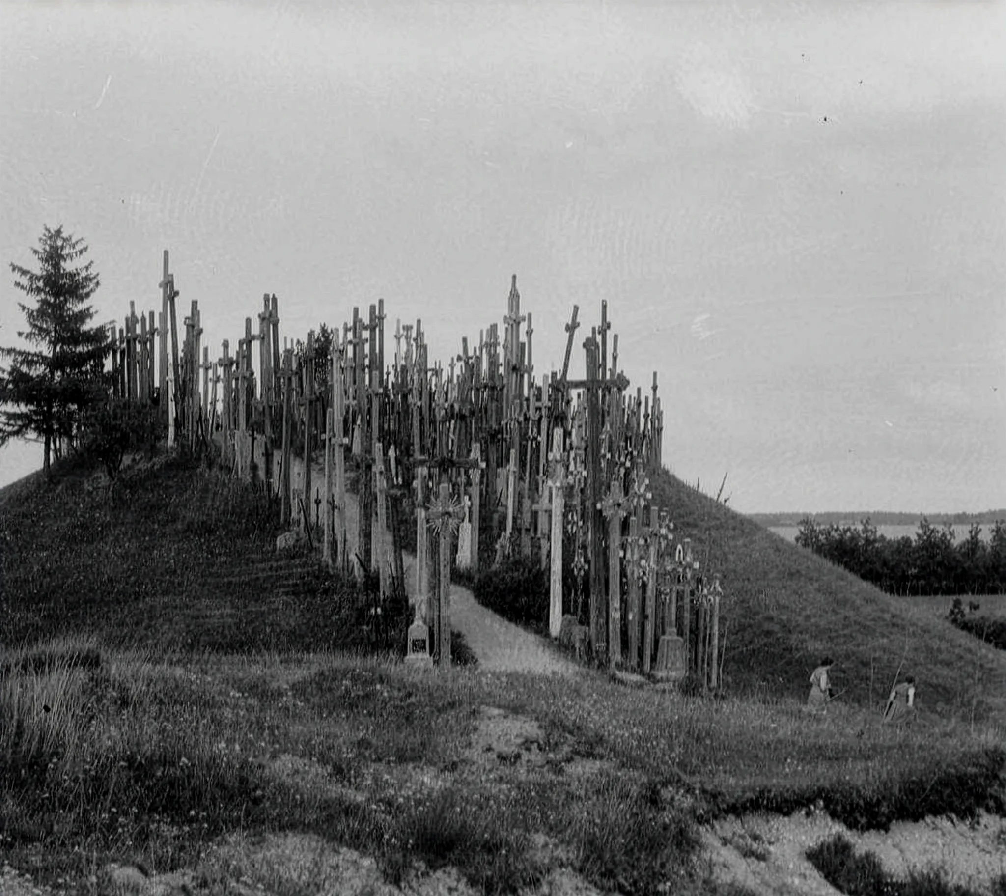 Down the Hill of Crosses behind the scenes still 8